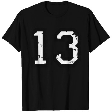 Discover Number 13 (Distressed White) T Shirts