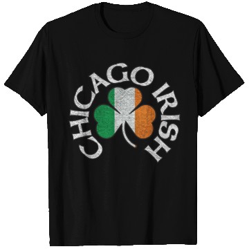 Discover Chicago Irish Shamrock Apparel T Shirts