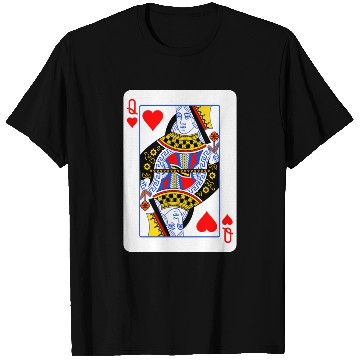Discover Queen Of Hearts Couple T Shirts