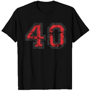 Discover Number 40 (Vintage Red) T Shirts