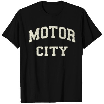 Discover Classic Motor City Detroit Varsity T Shirts