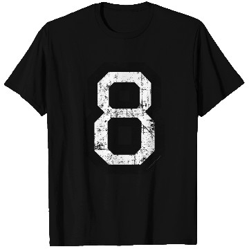 Discover Number 8 (Vintage White) T Shirts