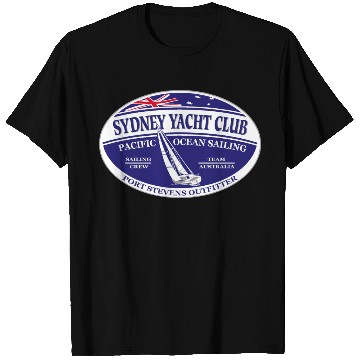 Discover Pacific ocean sailing - Sydney Yacht Club T Shirts