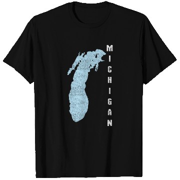 Discover Lake Michigan Great Lakes T Shirts