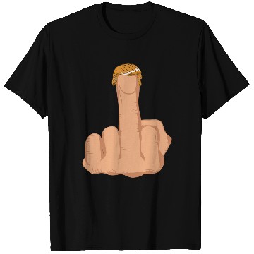 Discover Funny Trump Middle Finger T Shirts