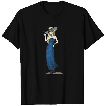 Discover Lady With A Drink T Shirts