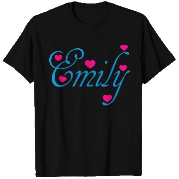 Discover ♥ټI Love Emily-Vector Cute Confession Designټ♥ T Shirts