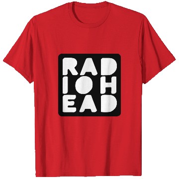 Discover Radiohead Solid Black T-Shirts