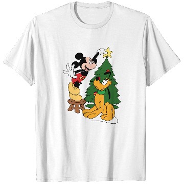 Discover Mickey Mouse And Pluto Christmas Tree Shirt,Christmas Disney Shirt,Pluto Shirt,Mickey Mouse Shirt