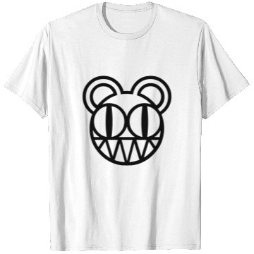 Discover Radiohead Black Bear Head T-Shirts