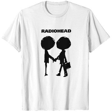 Discover Shake hands With Black Radiohead T-Shirts