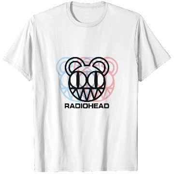 Discover Radiohead Distort Head T-Shirts