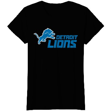 Discover Detroit Lions Logo T-Shirts