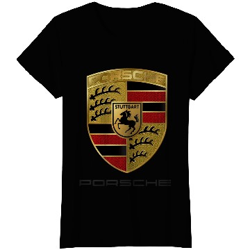 Discover Porsches logo T-Shirts