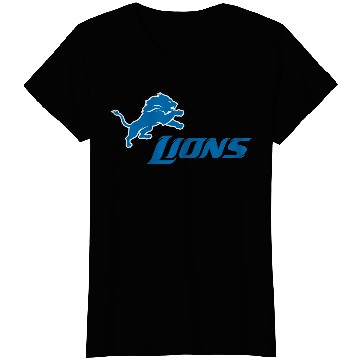 Discover Detroit Lions Logo T-Shirts