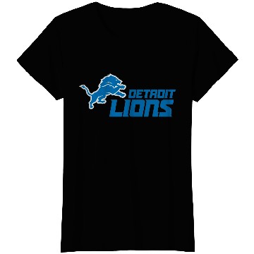 Discover Detroit Lions Logo T-Shirts