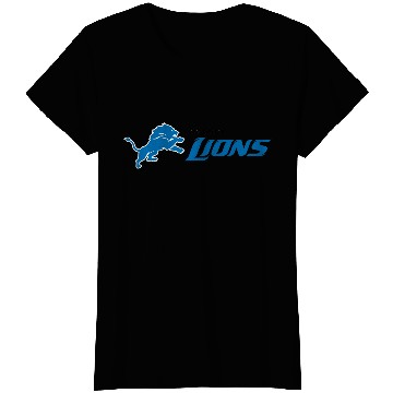 Discover Detroit Lions Logo T-Shirts