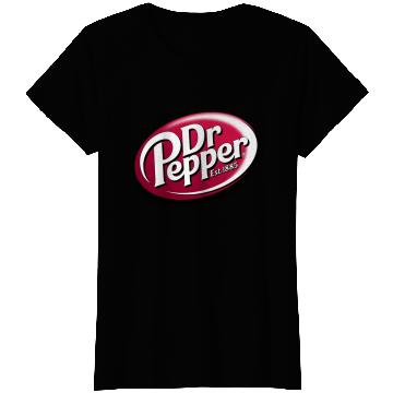 Discover Dr Pepper Logo T-Shirts