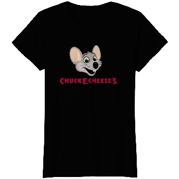 Discover Chuck e Cheese s food logo T-Shirts