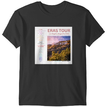 Discover Eras Tour Setlist - Los Angeles Night 5 T-Shirts