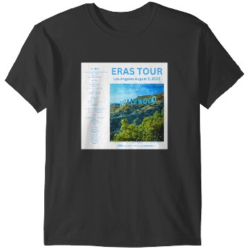 Discover Eras Tour Setlist - Los Angeles Night 6 T-Shirts