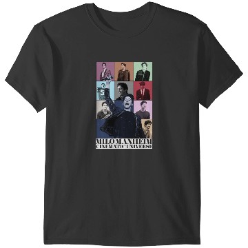Discover Milo Manheim Cinematic Universe (Eras tour style) T-Shirts