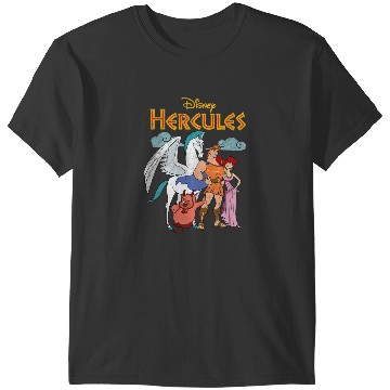 Discover Disney Hercules Classic Hero Group Shot  Poster T-Shirts