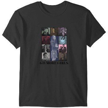 Discover Gilmore Girls Eras Tour Poster (Black Print) T-Shirts