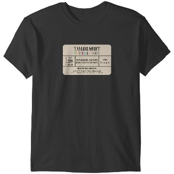 Discover madrid n1 eras tour commemorative ticket T-Shirts