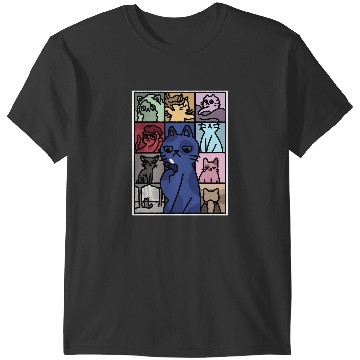 Discover Cat Eras Tour Poster T-Shirts
