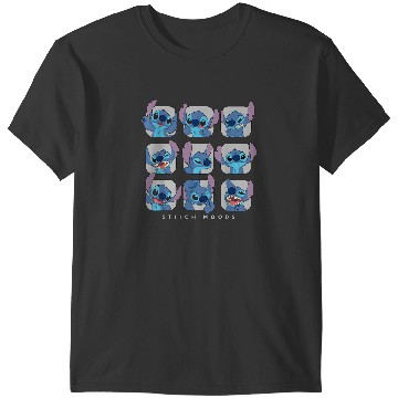 Discover Disney Lilo and Stitch Moods T-Shirt T-Shirts