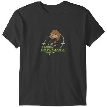 Discover Disney Kim Possible Portrait Logo T-Shirts