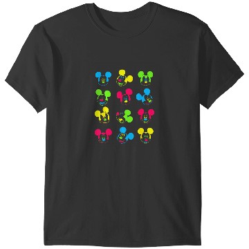 Discover Disney Neon Mickey Mouse T-Shirts