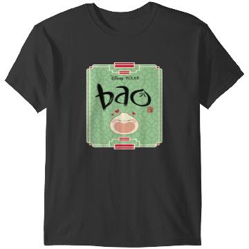 Discover Disneyss Pixars Bao Happy Dumpling Vintages Traditional Logo T-Shirts