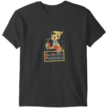 Discover Disney Pinocchio  Portrait T-Shirts