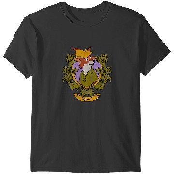 Discover Disney Robin Hood Robin  Floral Portrait T-Shirts