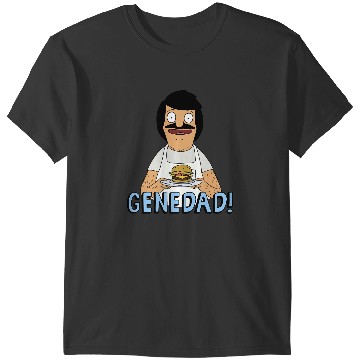 Discover Bobs Burgers Gene Dad Portrait T-Shirts