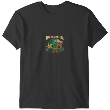 Discover Disneyss Lion King Hakuna Matata Motto Simba Timon Pumbaa T-Shirts