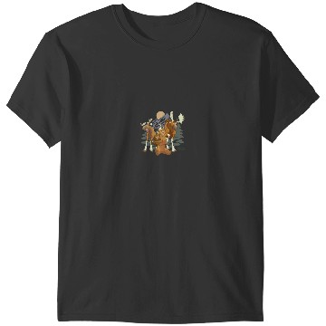 Discover Disneyss Brother Bear Moose Bear Midnight Mountain shots T-Shirts