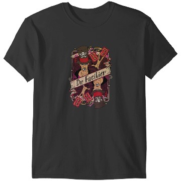 Discover Disneyss Princess And The Frog Facilier Playing Card T-Shirts