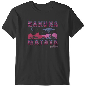 Discover Disneyss The Lion King Hakuna Matata Moon And Mountains T-Shirts