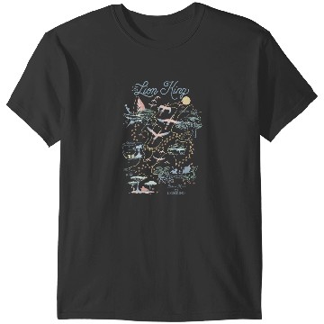 Discover Disneyss The Lion King Pride Lands Map T-Shirts