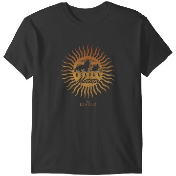 Discover Disneyss The Lion King Sun Rays Gradient Hakuna Matata T-Shirts