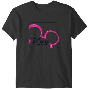 Discover Disney Channel  Mickey Mouse Pink 2000s Logo T-Shirts
