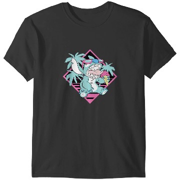 Discover Disney Lilo Stitch Ice Cream Retro 90s Beach T-Shirts