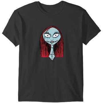 Discover Disney The Nightmare Before Christmas Sally Big Face T-Shirts