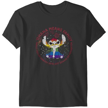 Discover Disneyss Lilo Stich Ohana Pride Circle T-Shirts