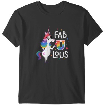Discover Disneyss Pixars Inside Out Pride Rainbow Unicorns Fabulous T-Shirts
