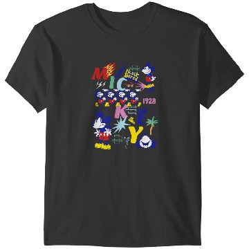 Discover Disney Mickey Mouse Vintages Never Bored T-Shirts