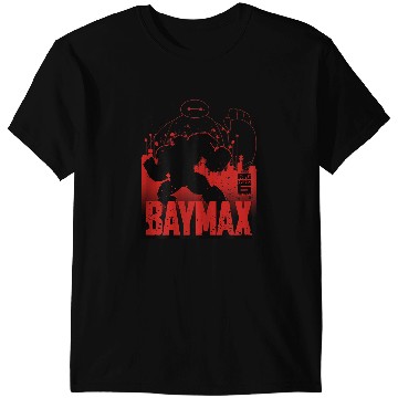 Discover Disneyss Big Hero 6 Tv Series Baymax Oustline Graphic T-Shirts